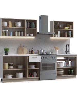 Кухня пряма Мекка-1 260х60